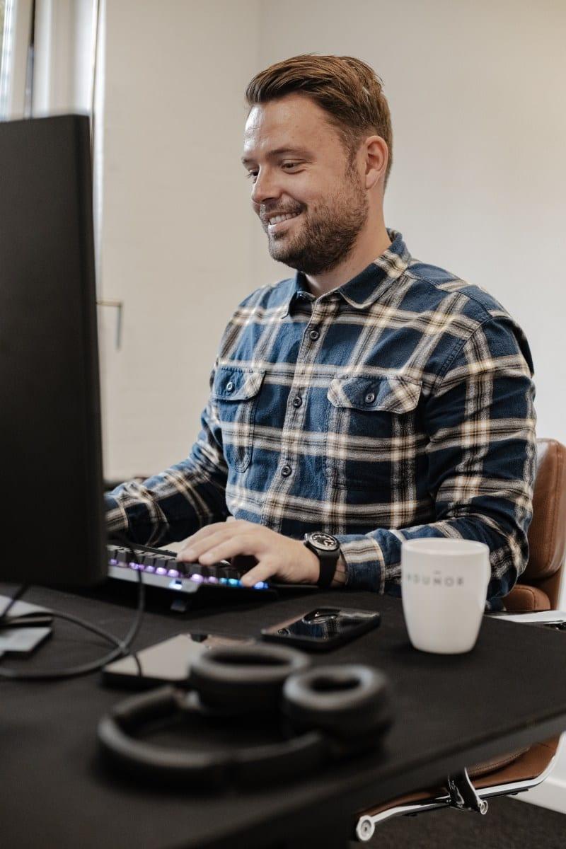 Mathias Fuhs fra MR Support