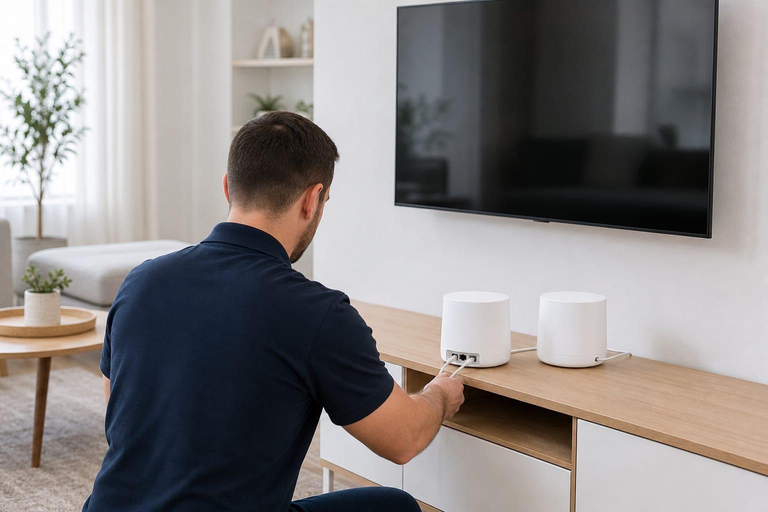 MR Support hjælper med internet, WiFi og router opsætning